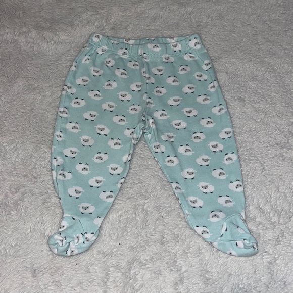 (3 for $10) bundles sheep footie pants ๐ - Picture 1 of 6